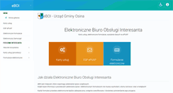 Desktop Screenshot of eboi.osina.pl