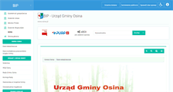Desktop Screenshot of bip.osina.pl